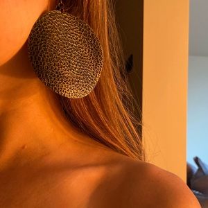 Textured Statement Earrings